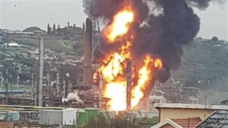Νότια Αφρική: Έκρηξη σε Διυλιστήριο Πετρελαίου στο Ντέρμπαν - Επτά Τραυματίες